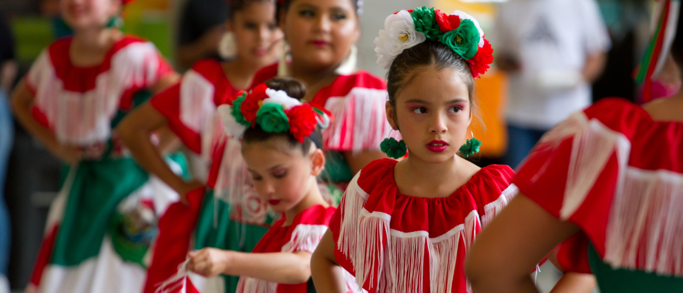 Ballet Folklorico Guadalupano at Fiesta Fort Wayne.